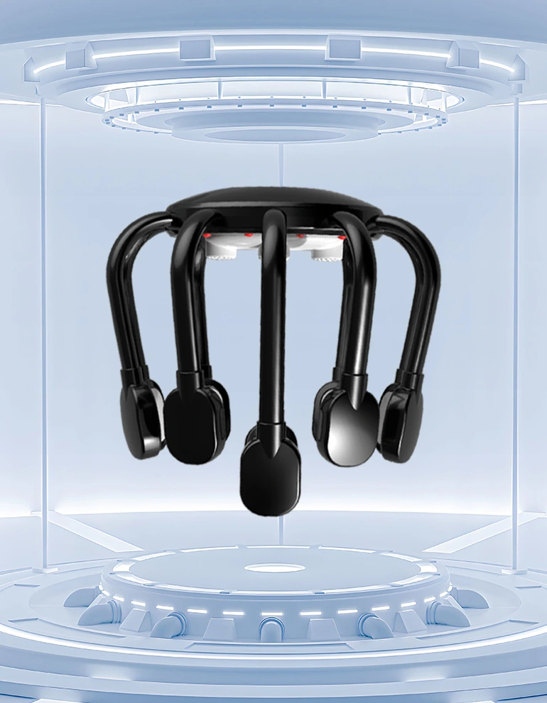 အသိဉာဏ် ဦး ခေါင်း Massager